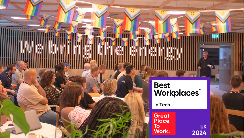 Conferma recognised as one of the UK’s Best Workplaces in Tech™