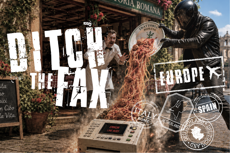 Conferma completes European fax shutdown as global transition to digital virtual card delivery continues