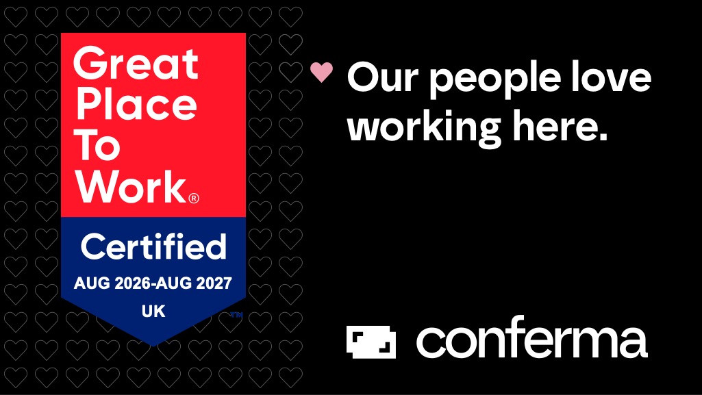 Conferma is officially a Great Place To Work®!